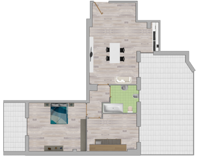 Bilocale – Il Novecento